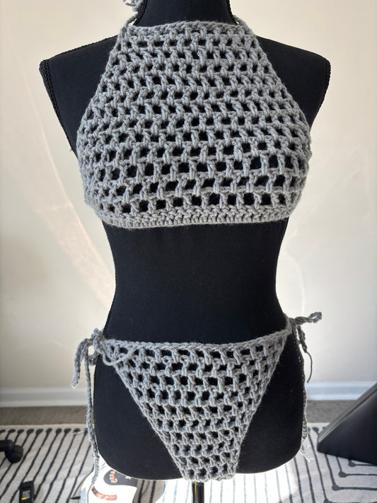 Mesh bikini /halter